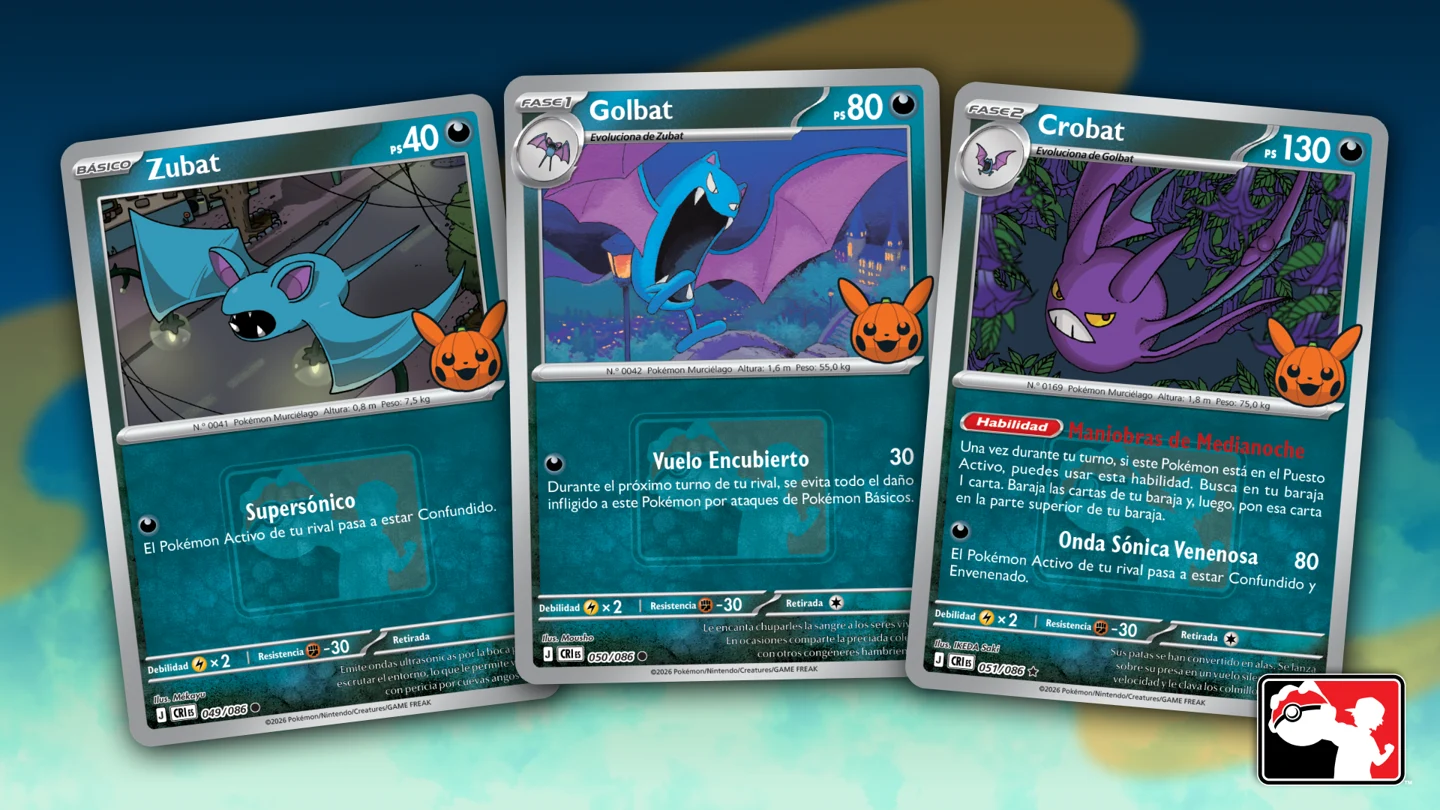 Ilustración oficial de los eventos Pokéween 2026 de Play! Pokémon